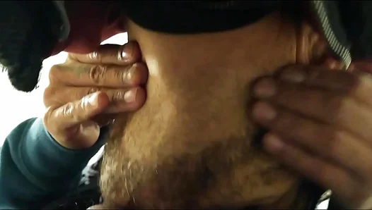 Steamy Restroom Encounter: Amateur Swallows Hard-Earned Cum Load – 18+