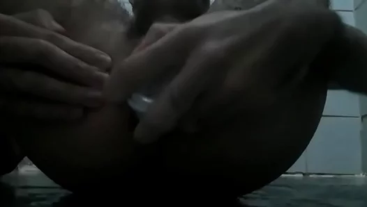 First-Time Fun: Twink Explores Anal Pleasure with Homemade Deodorant Plug – 18+
