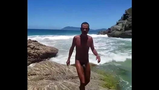 Sun-Drenched Sin: Wild Naked Hookup at Praia Brava – Rio Nights 18+