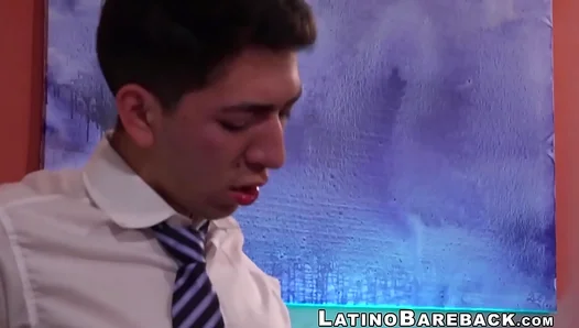 Latino Fire: Bound Taken Hard in Steamy Doggy Style – 18+