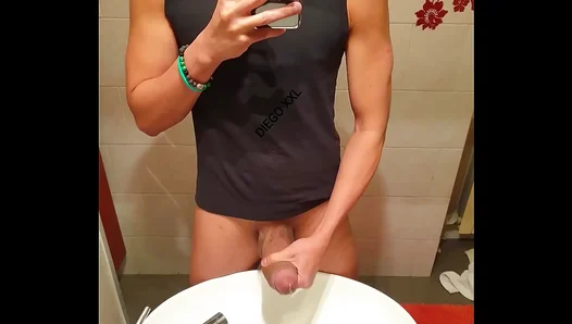 Diegos Huge Hard-On Exposed in Fiery Solo Masturbation Scene – XXXTapes 18+