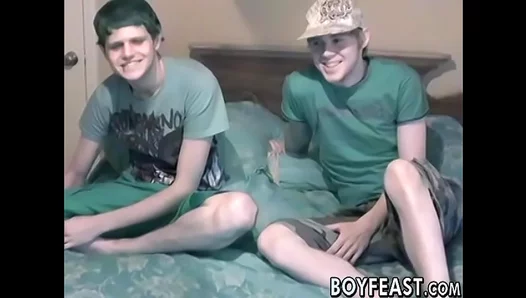 Nathan Dominates Horny Blond Twink After Intense Foreplay – Wild Gay Action