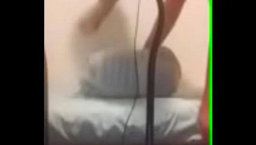Hairy Bear Eldar JERKS OFF With Just a Toothbrush — Steaming Solo Action