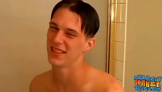 Big Load Dream: Aaron JERKS OFF Covers Himself in Cum – 18+
