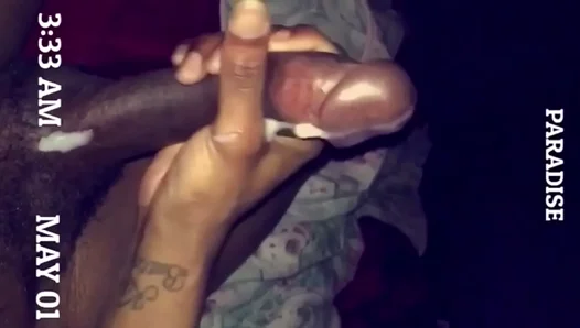Monstrous Black Cock Blasts Huge Cum Load – Steamy Gay Porn Scene 18+