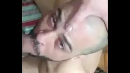 Begging for It: Rough Blowjob Finishes with a Hard Slap – HotGayScenes 18+