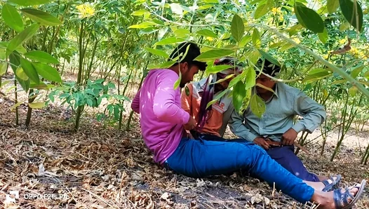 Steamy Threesome: Three Hung Jocks Fuck Wildly in a Hidden Floral Paradise – 18+