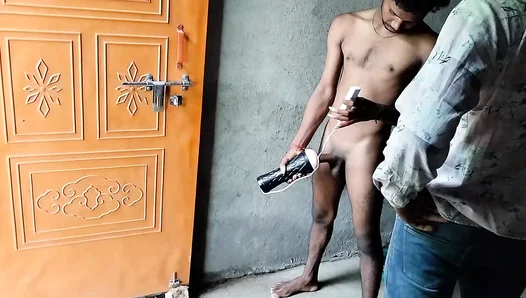 Young Stud Toys With Lover Using Vibrator — Hot Homemad Sex Sparks Fly