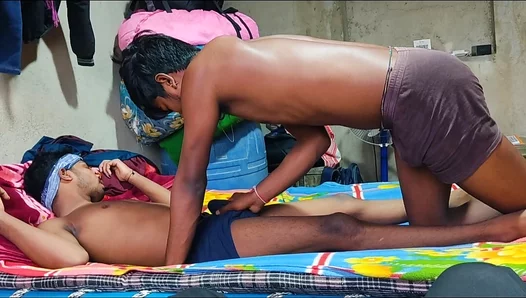 Passion Burns: Two Horny Indian Men Go Wild Under Moonlit Sheets – XXX