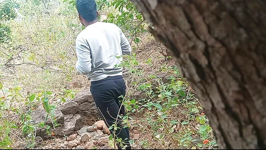 Three Cocks Collide in a Steamy Forest Blowjob Session – 18+