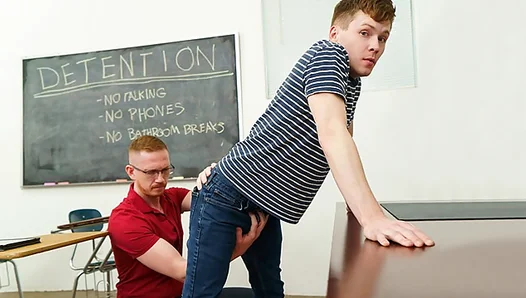 Professor Kayman Punishes Hungry Student After Class – Hot Hardgay Action