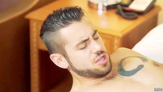 Horny Soldier Takes It Deep from a Hung Stranger — Hardcore Gay Fuck Session