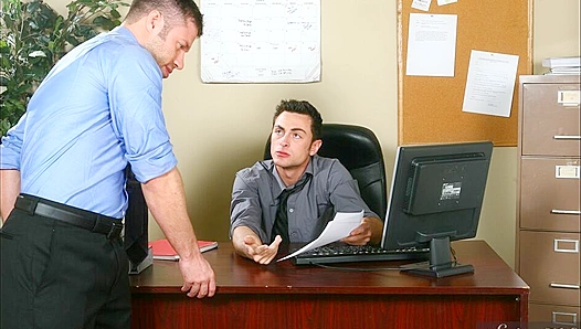 Tristan Phoenix Bends Over for Hard Office Ass Pound by Tristan Jaxx – GayAnal 18+