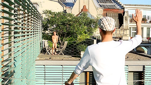 Caleb Dominik Takes It Deep: Raw Passion Under European Sun – 18+