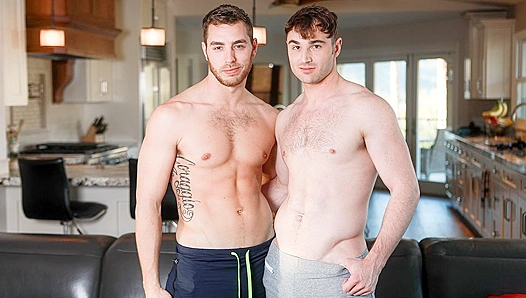 Neighbors Collide: Carter Woods Michael Bostons Steamy Bareback Ride