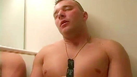Hard-Bodied Soldier Anthony Takes On Gang Bang Action – Endless Rough Sex