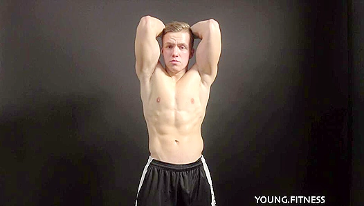 Rippling Muscle Stud Teases Hard for Your Eyes Only – EastBoys Seduction