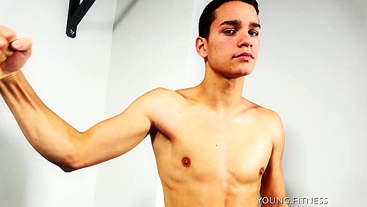 Lean Muscle Fantasy: Fit Twink Flexes Every Curve – EastBoys 18+