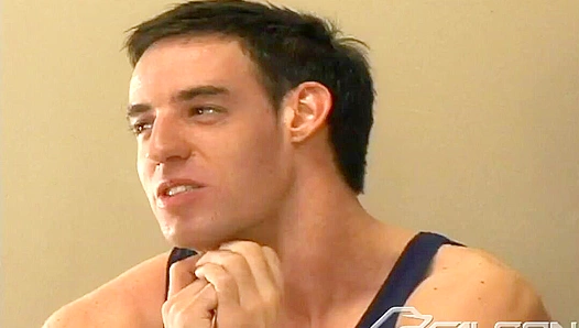 Austin Moaning Loud While Jerking Off Lazy Style, Those Plush Lips Beg for More – 18+