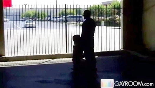 Steamy Encounter: Hidden Parkade BJ Fun Between Two Men – Gay XXX