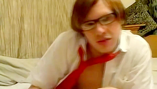 Hard Young Stud Juggles His Load With Feverish Passion – OurBoyfriends