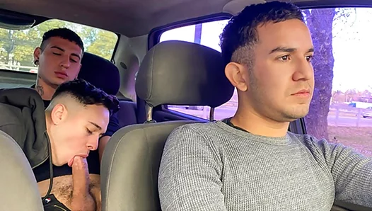Hot First Date Twist: Steamy Threesome with Luca Libra Cab Driver Dimitri – XXX