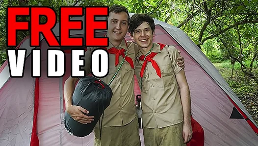 Scouts Huge Dick Takes Center Stage — Wild Dirty Campsite Action