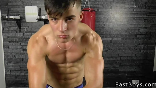 Kent Mills Shows Off Chiseled Body in Steaming Gay Tryout Session – Pure Muscle Heat