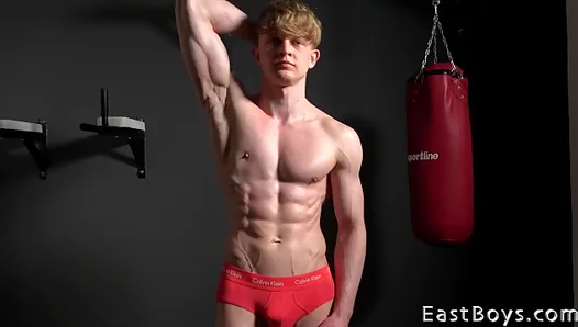 Muscle Twink 18+ Starved for Thick Dick — Audition Gone Wild – TryOutFuckFest