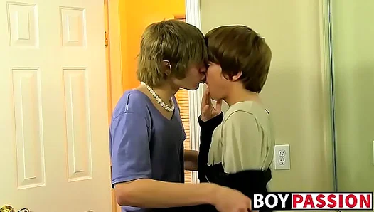 Hardcore Ride: Cute 18+ Twink Moans Loud as Big Dick Pounds Him Deep