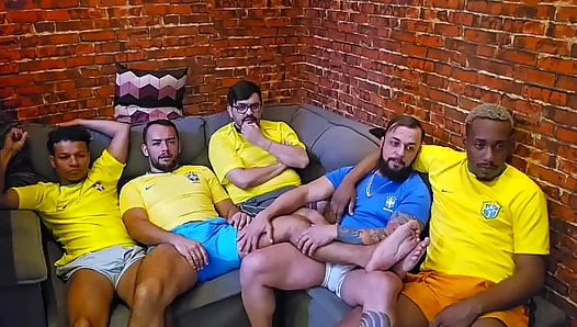 Halftime Heat: Horniest Fans Bareback Fucking Behind the Field – GaySports 18+