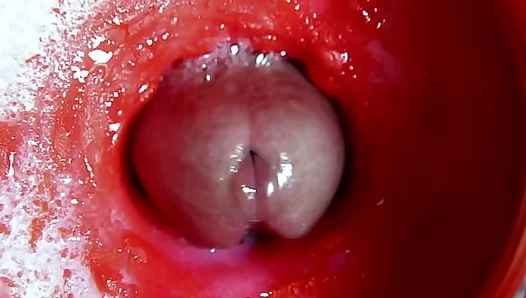 Mind-Blown by Massive Cum Explosion – Intense ASMR Orgy Close-Up