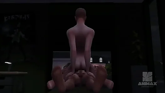 Steamy Nights with StepDad: Forbidden Lust in the Sims – Gay Erotic Fantasy 18+