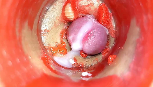 Tight Twink Gets Stuffed with Two Huge Cocks – Cervical POVs Moans – ASMR
