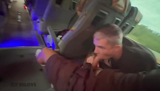 Hot Stranger Blowjobs on Bus Turn into Epic Hotel Cream Load – XXXGayScene 18+
