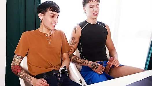 Forbidden Cravings Ignited by AI: Straight Guys Discover Pleasure – 18+