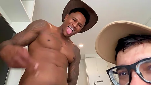Goiano Sucks John Ricks Huge Black Cock – Hot interracial Anal Action – XXXGayPorn4U