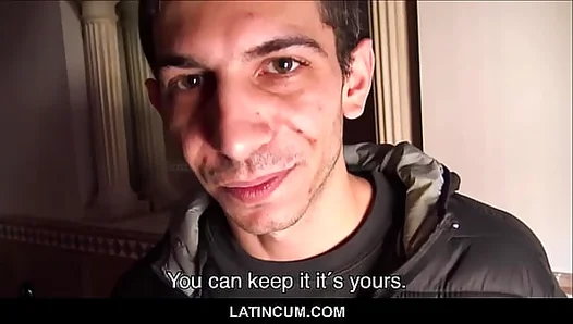 Latino Twink Takes Big Dick on Camera – Scruff Pay Gay Porn POVC – 18+