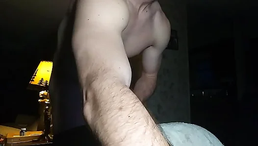 James Milking Jacks Huge Erect Cock – Hot Bareback Action 18+