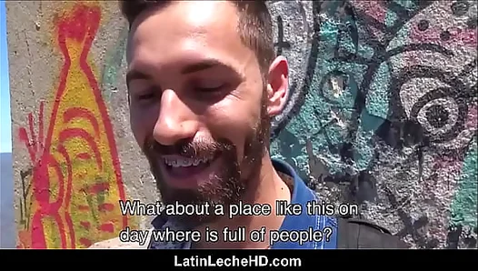 Latino Teen with Braces Tries Gay-for-Pay — Raw First Time POV Experience