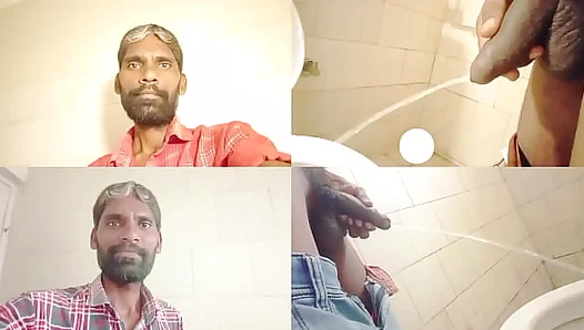 Steamy PI Action Between Two Horny Men in a Cramped Bathroom – RajeshPlayboy993 FusionClip