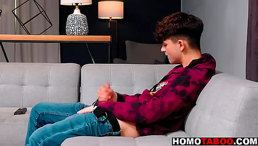 Young Stud Rides His Horny Stepbrothers Big Dick Deep – Steaming Anal Encounter