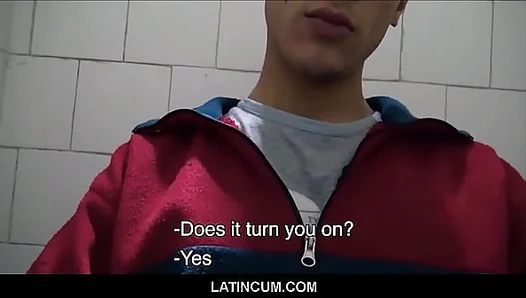 Naughty Latino Hustlers First Time Sucking Cock for Cash – Hot POV Action