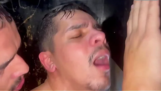 Hot White Stud Discovers Gay Love at Glory Hole — Raw Passion Awaits – Red Hot Only