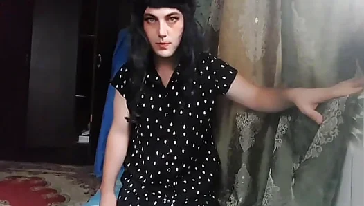 Femboy Teases Camera With Sultry Eyes Naughty Hair Twirling Pleasure – 18+