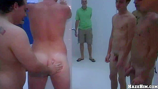 Hazing Gone Wild: Brotherhood Initiation Ends in Steaming Anal Action – 18+