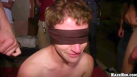 Blindfolded Broken: Pledges Face Dark Room Humiliation – Extreme Gay Hazing 18+