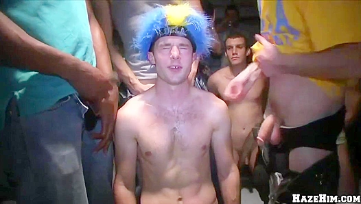 Brotherhood Tested: Hazing Becomes Raw Gay Ass Fing – 18+