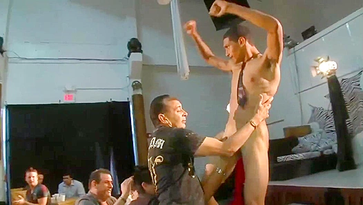 Huge-Cock Stripper Rides Wave of Hungry Hands in Steamy Group Session – HotSauced 18+