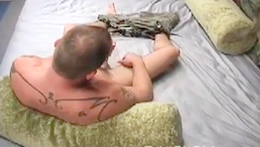 Inked Muscle God: Jacobs Huge Tattooed Hard-On Fully Exposed – 18+